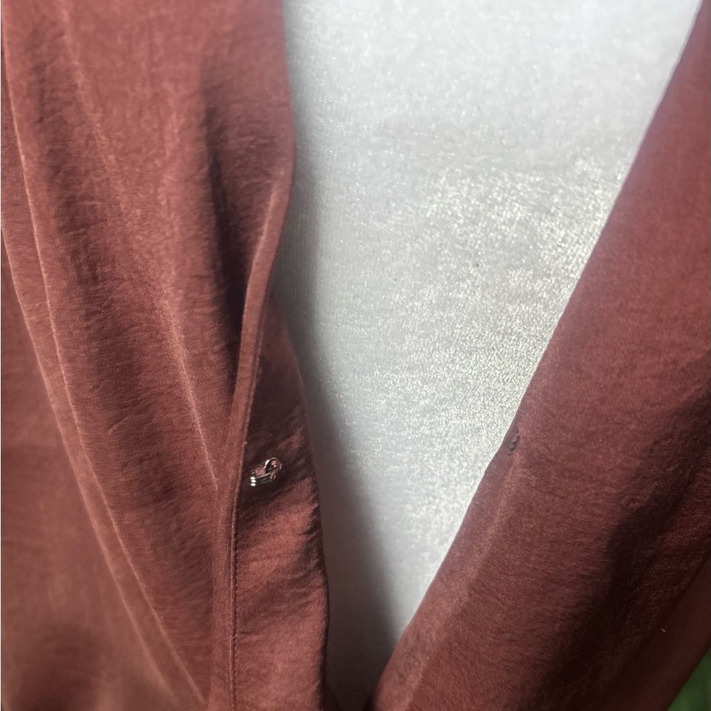 Banana Republic Rich Brown Blouse - Picture 5 of 16